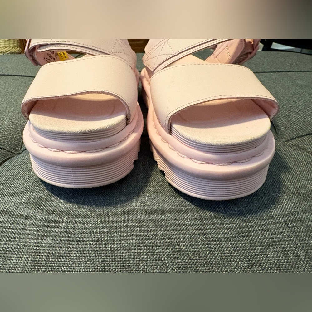 Dr. Martens Brief On Voss Mono Hydro Pink Open Toe Sandal NEW - Picture 7 of 10